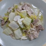 【ホットクック】豚肉と白菜の旨塩にんにく